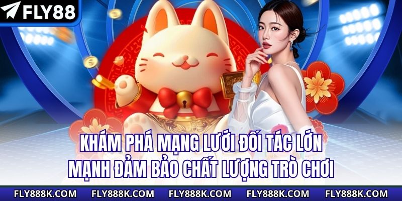 Khám phá mạng lưới đối tác lớn mạnh đảm bảo chất lượng trò chơi